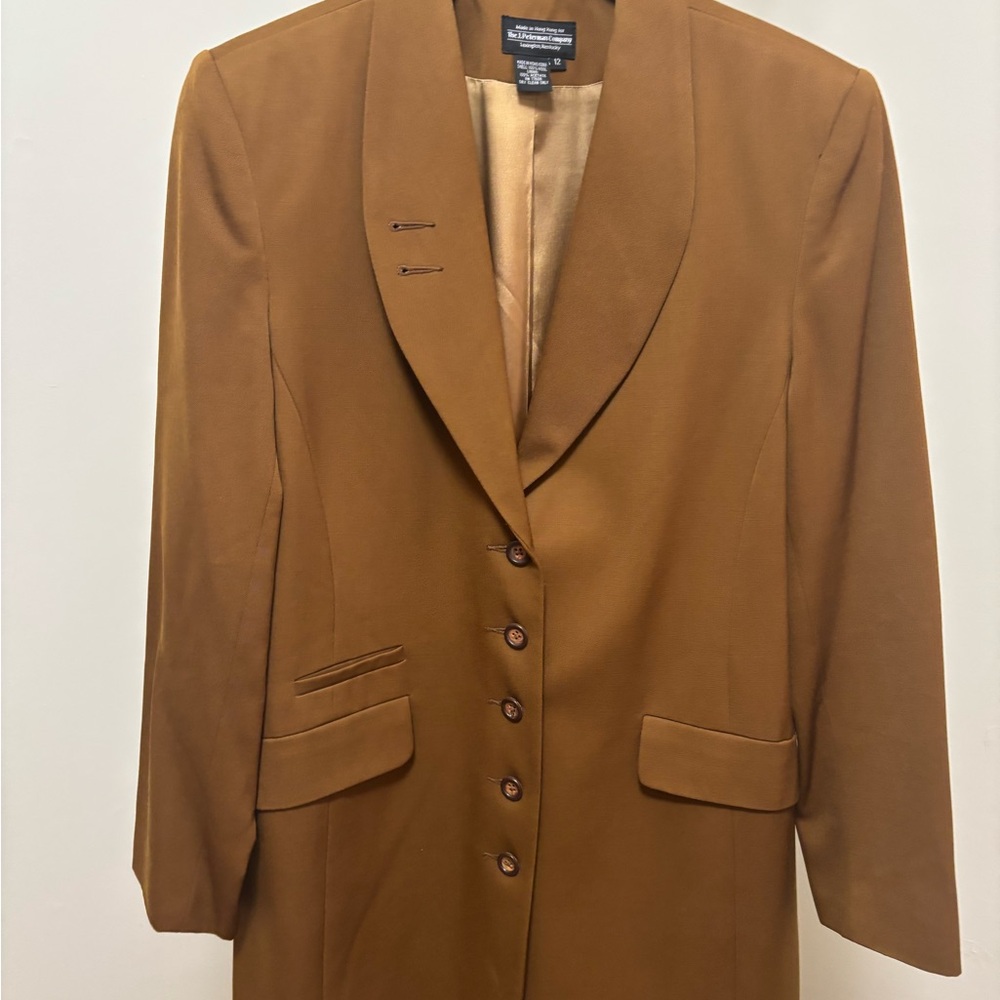 J. Peterman Camel Blazer
